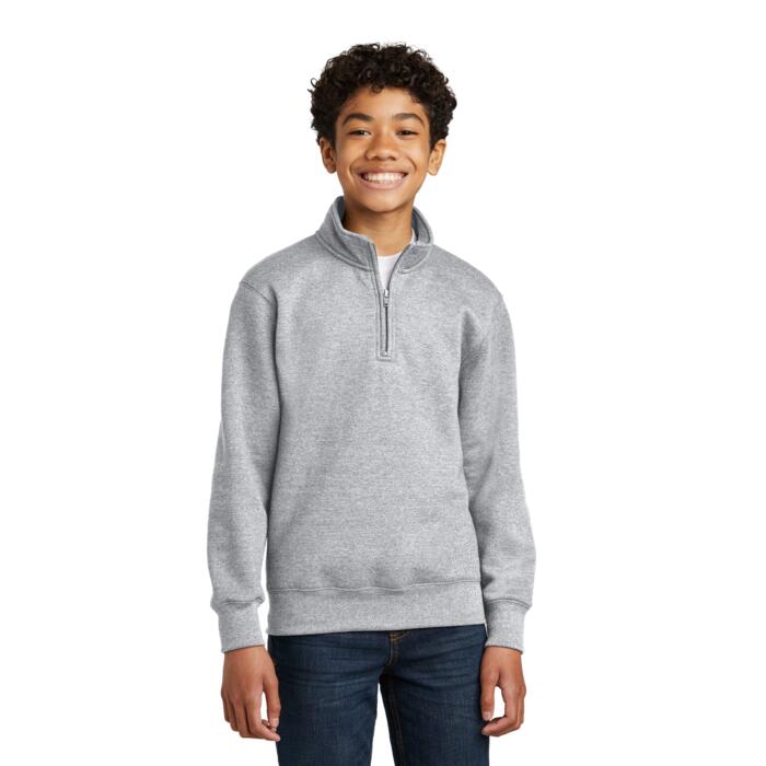 Youth Core Fleece 1/4 Zip Pullover Sweatshirt Thumbnail