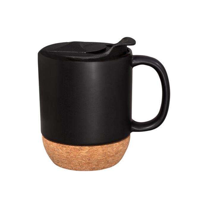 14oz Ceramic Mug With Cork Base Thumbnail