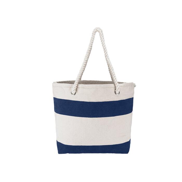 Cotton Resort Tote Bag with Rope Handle Thumbnail