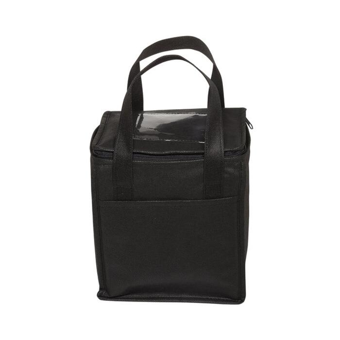 Non-Woven Cubic Lunch Cooler Bag With ID Slot Thumbnail