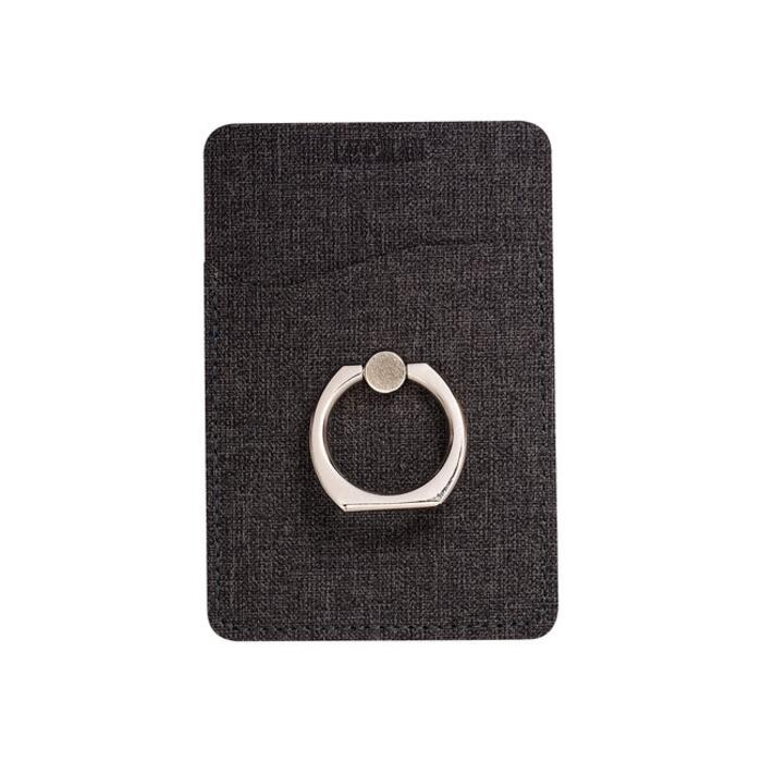 RFID Phone Pocket With Metal Ring Phone Stand Thumbnail
