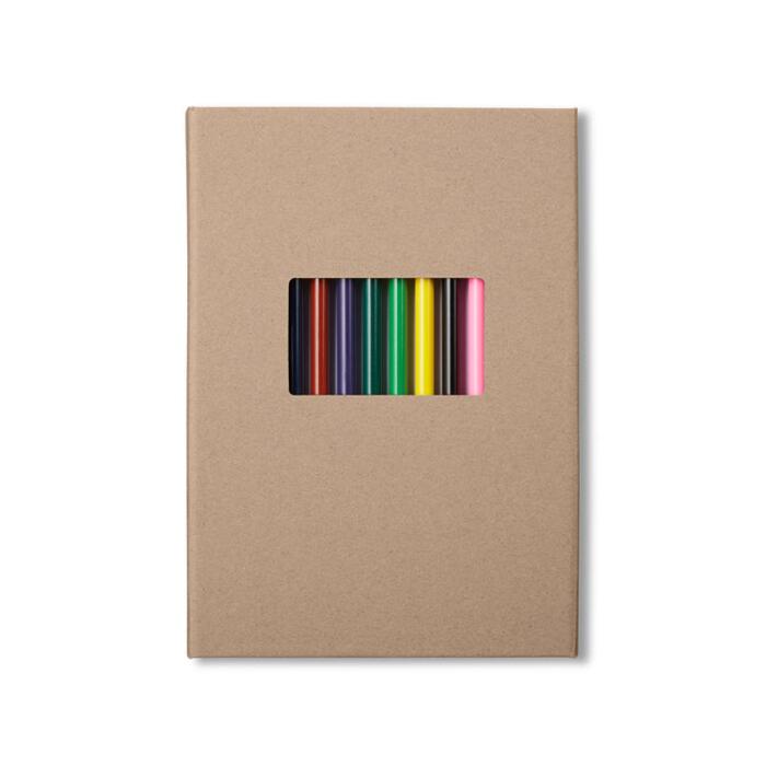 Colored Pencil And Notepad Set 5.75" X 8.25" Thumbnail
