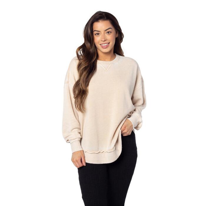 Ladies' Burnout Campus Pullover Thumbnail