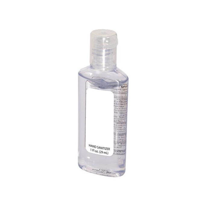 Hand Sanitizer In Oval Bottle 1oz Thumbnail