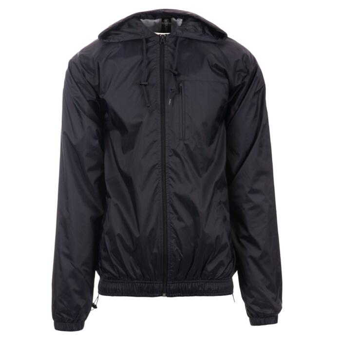 Men's Nylon Hooded Coaches Jacket Thumbnail