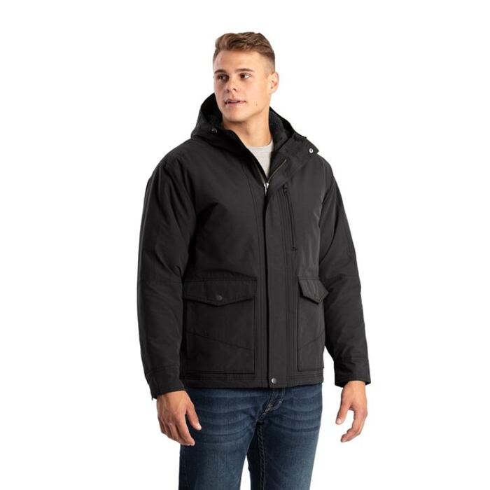Men's Highland Quilt-Lined Micro-Duck Hooded Jacket Thumbnail