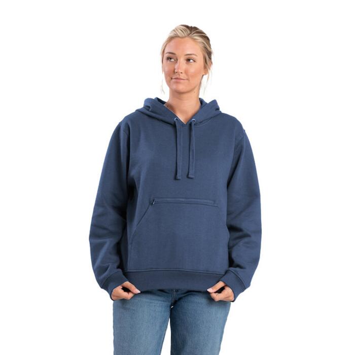 Ladies' Heritage Zippered Pocket Hooded Pullover Sweatshirt Thumbnail