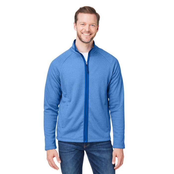 Men's Venture Heathered Stripe Full-Zip Thumbnail