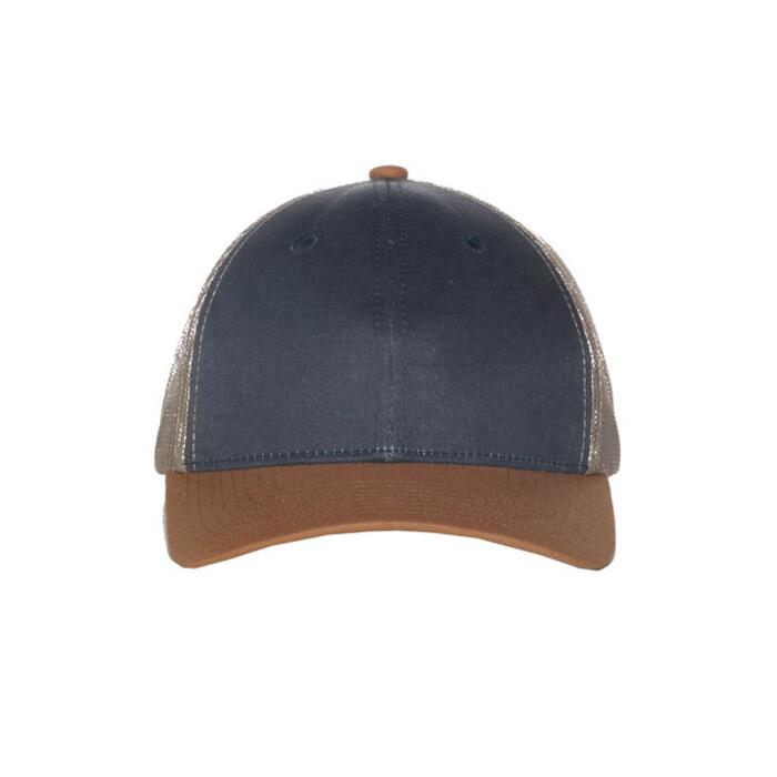 Structured Tri-Color Mesh Back Trucker Thumbnail