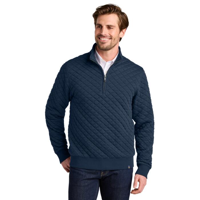 Diamond Quilt 1/4 Zip Thumbnail