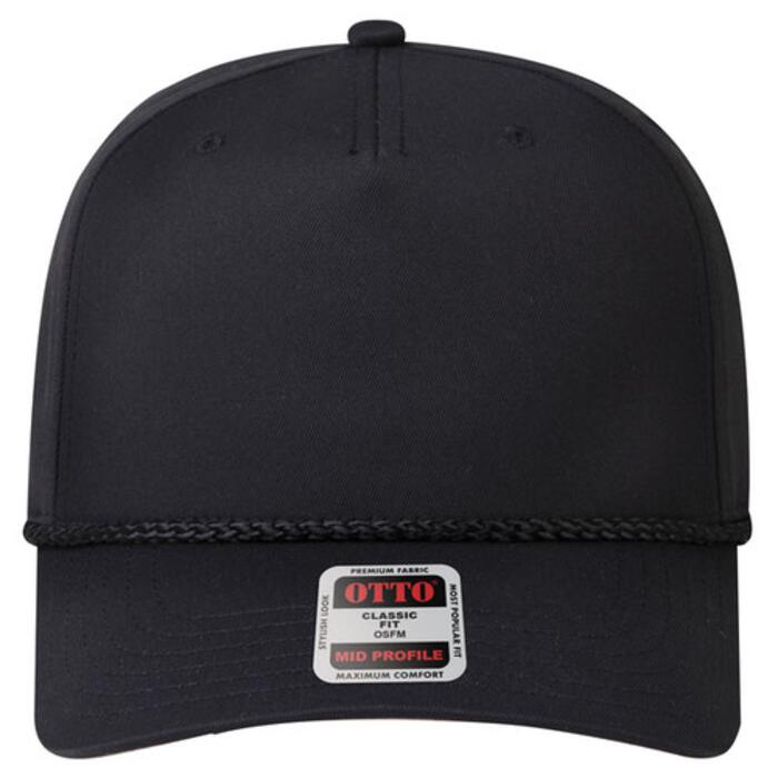 OTTO CAP® 5 Panel Mid Profile Baseball Cap Thumbnail