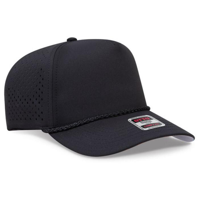 OTTO CAP® OTTO COMFY FIT® 5 Panel Mid Profile Perforated Cap Thumbnail