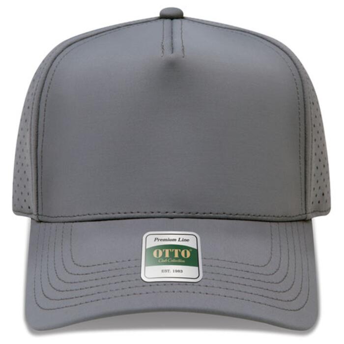 OTTO CAP® Club Collection 5 Panel Mid Profile Perforated Cap Thumbnail