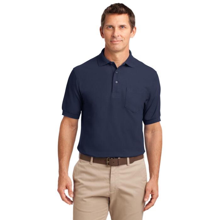 Silk Touch Polo with Pocket Thumbnail