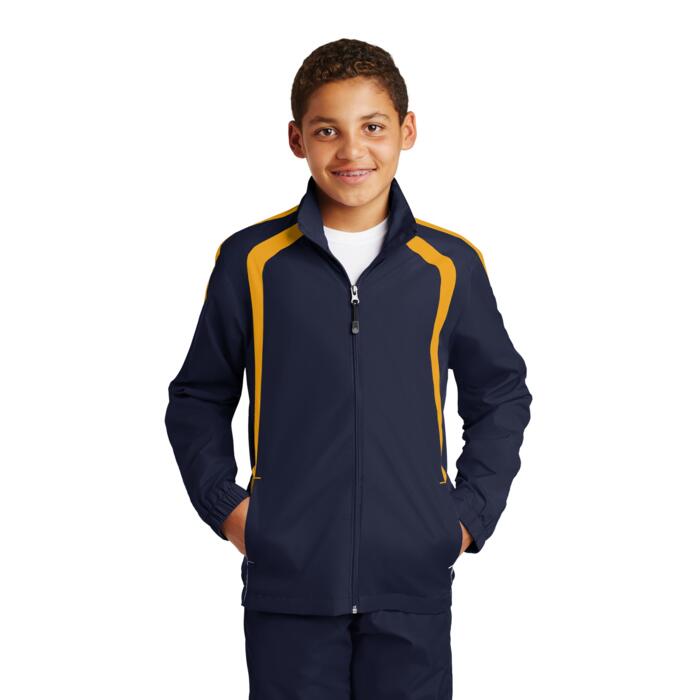 Youth Colorblock Raglan Jacket Thumbnail