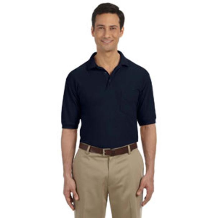 Men's Easy Blend™ Polo with Pocket Thumbnail