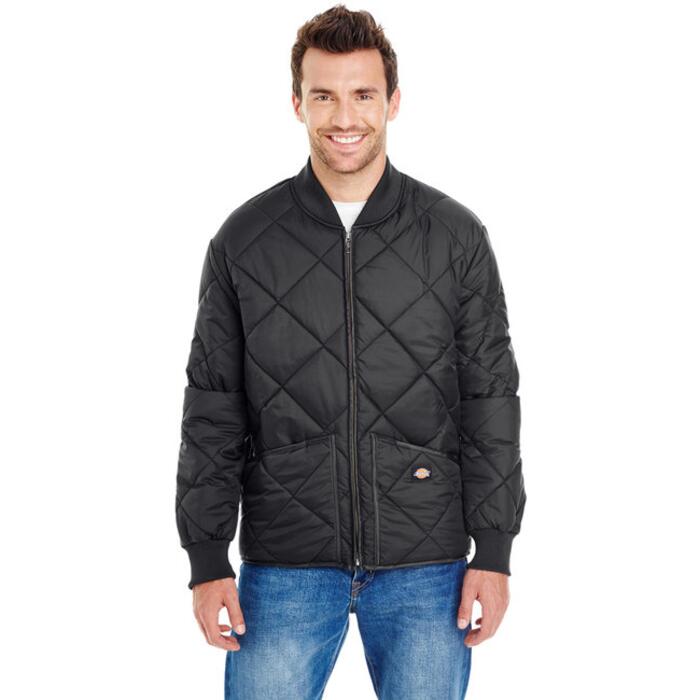 Men's  Diamond Quilted Nylon Jacket Thumbnail