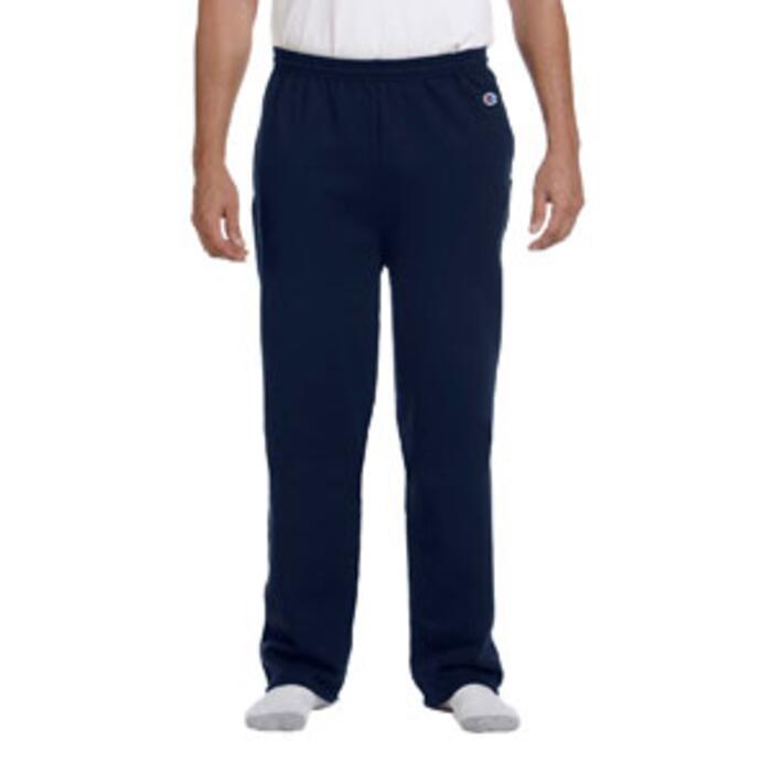 Adult Powerblend® Open-Bottom Fleece Pant with Pockets Thumbnail