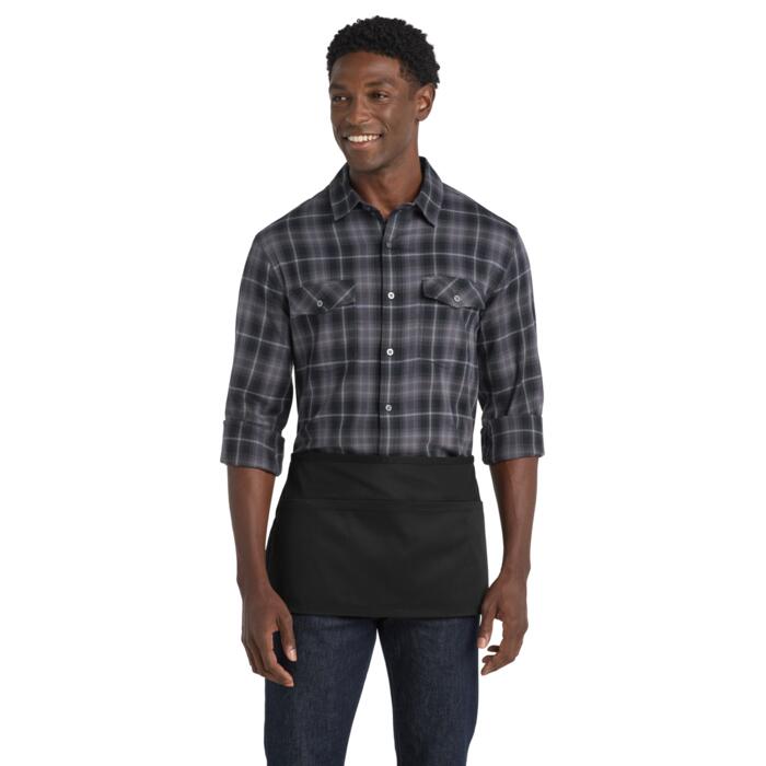 Easy Care Reversible Waist Apron with Stain Release Thumbnail