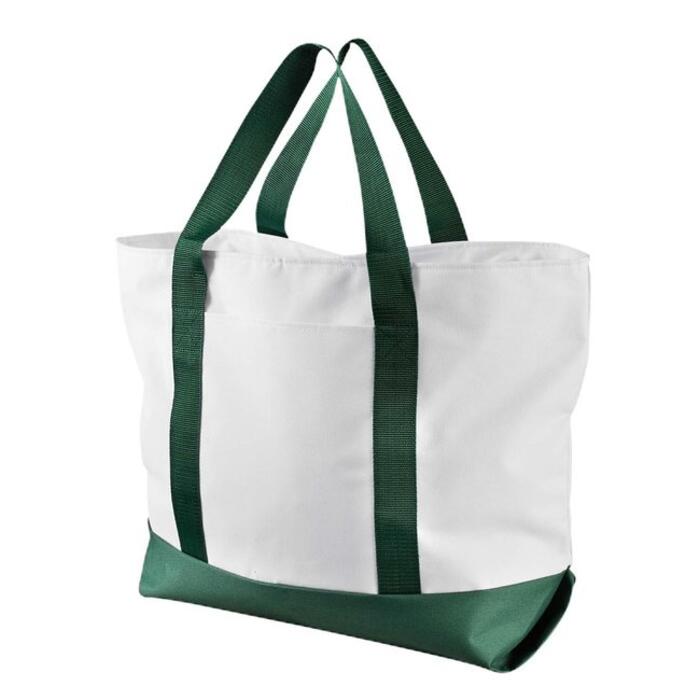 Bay View Giant Zipper Beach Tote Thumbnail