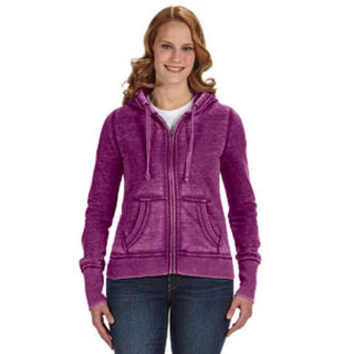 Ladies' Zen Full-Zip Fleece Hooded Sweatshirt Thumbnail