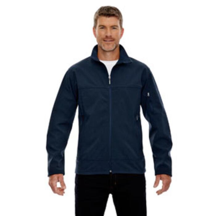 Men's Three-Layer Fleece Bonded Performance Soft Shell Jacket Thumbnail