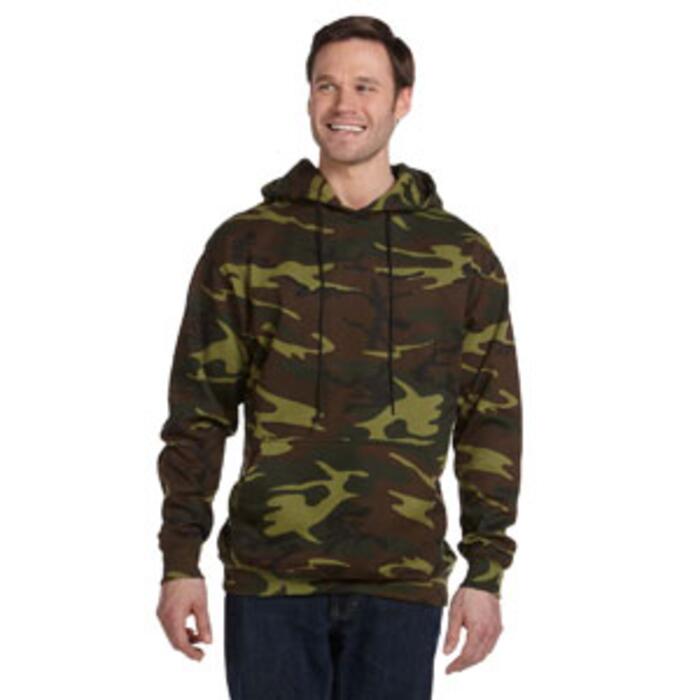 Unisex Camo Pullover Hoodie Thumbnail
