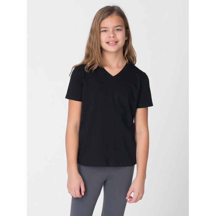 2256 Youth Fine Jersey V-Neck T-Shirt Thumbnail