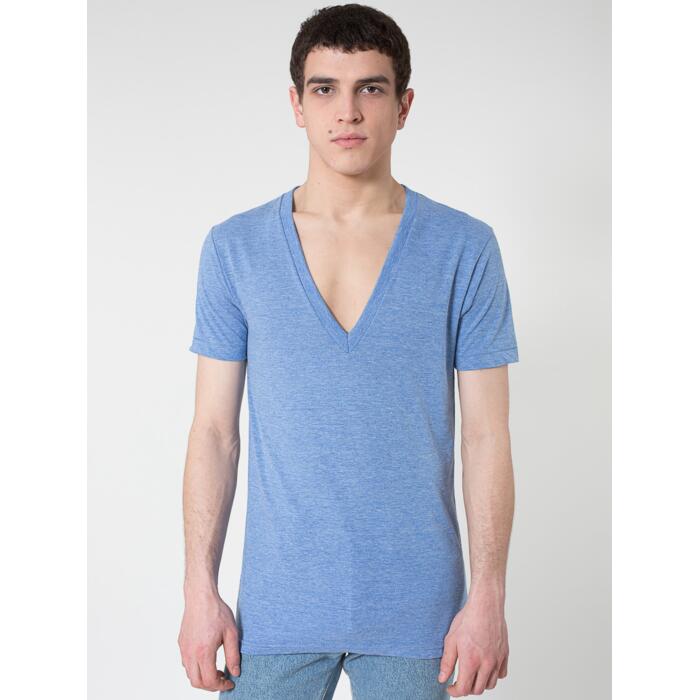 tr456 Tri-Blend S/S Deep V-Neck T-Shirt Thumbnail