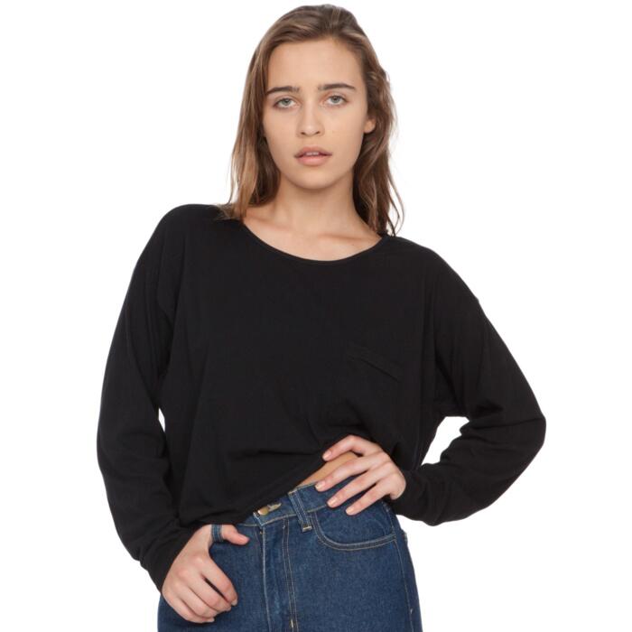 RSA0316 Mid-Length L/S Pocket T-Shirt Thumbnail