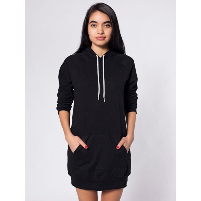 5398 California Fleece Pullover Raglan Hoody Dress Thumbnail