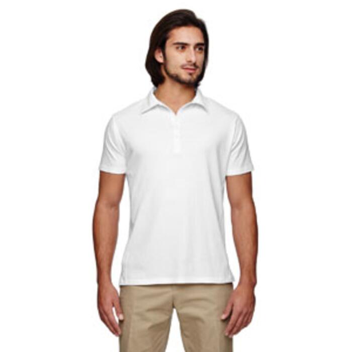 Men's 4.4 oz., 100% Organic Cotton Jersey Short-Sleeve Polo Thumbnail