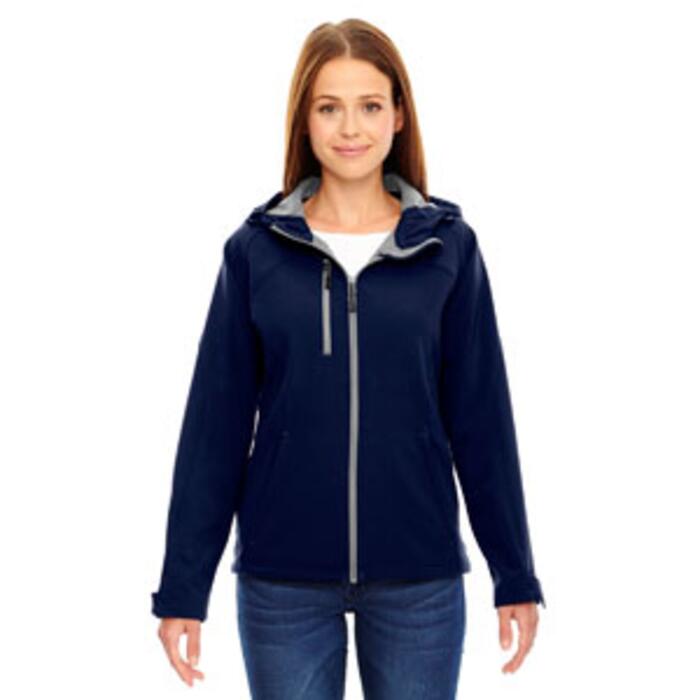 Ladies' Prospect Two-Layer Fleece Bonded Soft Shell Hooded Jacket Thumbnail