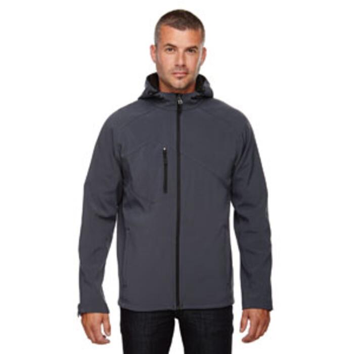 Men's Prospect Two-Layer Fleece Bonded Soft Shell Hooded Jacket Thumbnail