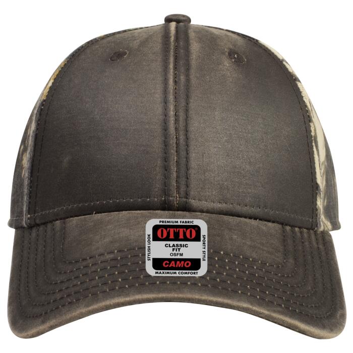 OTTO CAP Camouflage 6 Panel Low Profile Baseball Cap Thumbnail