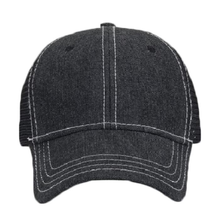 OTTO CAP 6 Panel Low Profile Mesh Back Trucker Hat Thumbnail