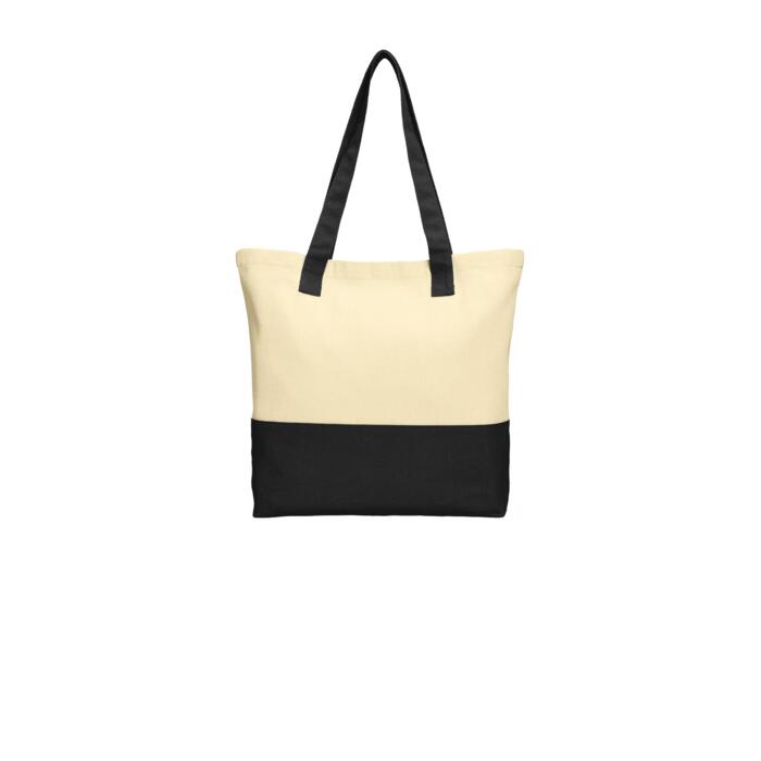 Colorblock Cotton Tote Thumbnail