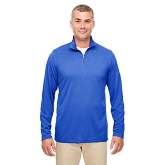 Men's Cool & Dry Heathered Performance Quarter-Zip Thumbnail