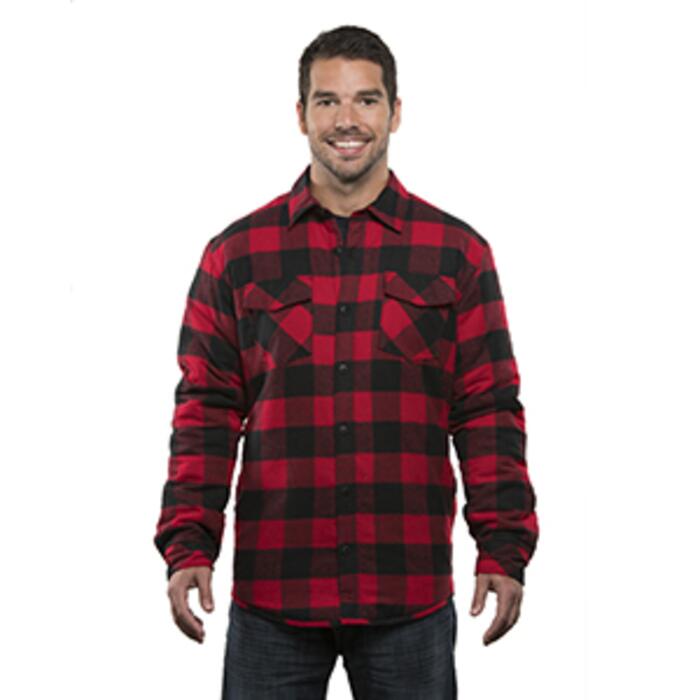 Adult Quilted Flannel Jacket Thumbnail