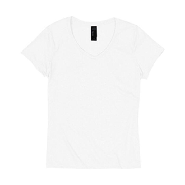 Ladies' Perfect-T Triblend V-Neck T-shirt Thumbnail