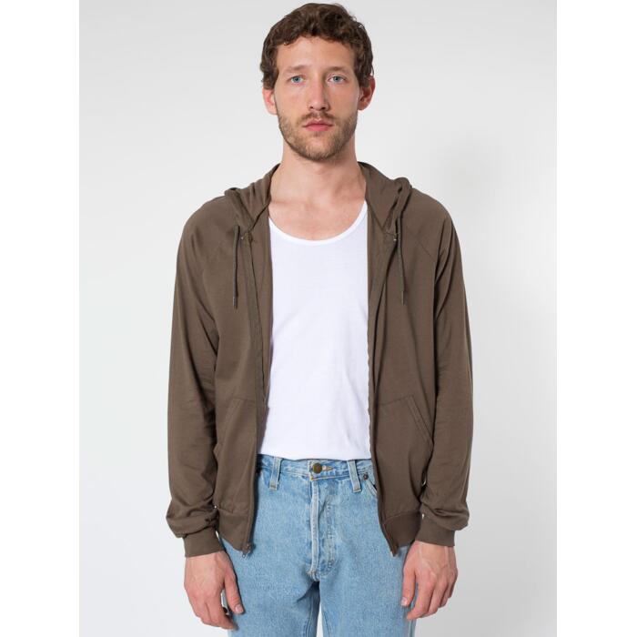 RSA2402 Fine Jersey Zip-Up Hoody Thumbnail