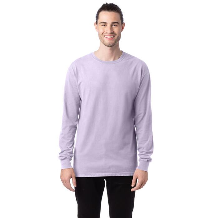 Unisex Garment-Dyed Long-Sleeve T-Shirt Thumbnail