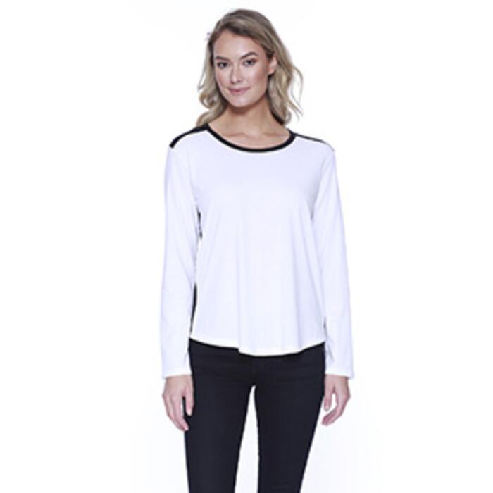 Ladies' CVC Melrose Long-Sleeve T-Shirt Thumbnail
