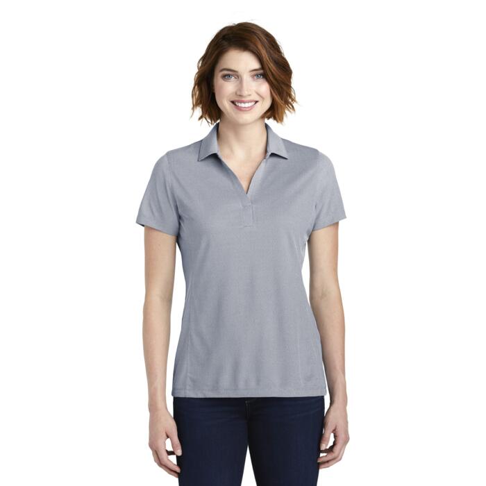 Women's Poly Oxford Pique Polo Thumbnail