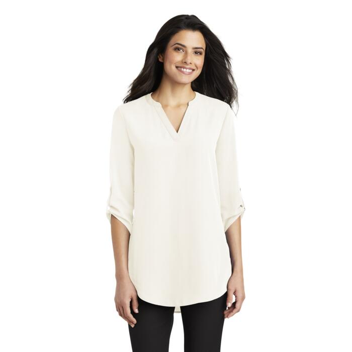 Women's 3/4 Sleeve Tunic Blouse Thumbnail