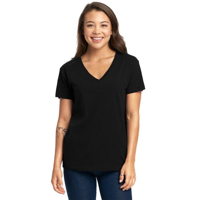 Women’s Cotton V-Neck T-Shirt Thumbnail