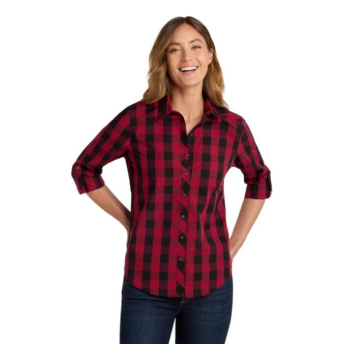 Women's Everyday Plaid Shirt Thumbnail