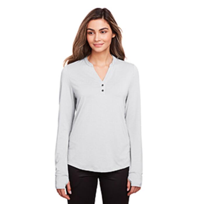 Ladies' JAQ Snap-Up Stretch Performance Pullover Thumbnail