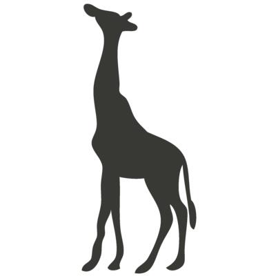 Animal Shilouette   Giraffe 2 Thumbnail