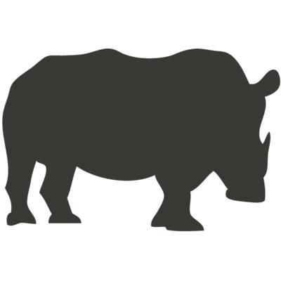 Animal Shilouette   Hippopotamus Thumbnail